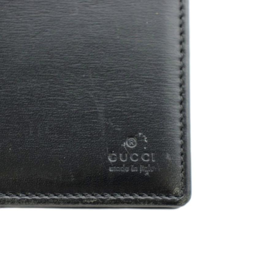 GUCCI（グッチ） 長財布 二つ折り レザー 黒 ブラック 03948 /AN35