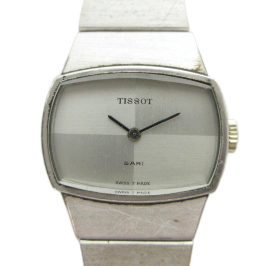 ティソ TISSOT ジャンク品 SARI サリ 腕時計 クォーツ ウォッチ ロゴ
