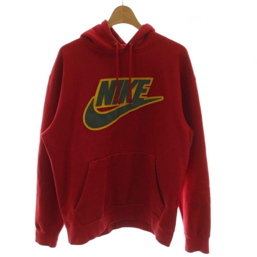 NIKE（ナイキ） ×シュプリーム Supreme スウェット パーカー S 赤 長袖