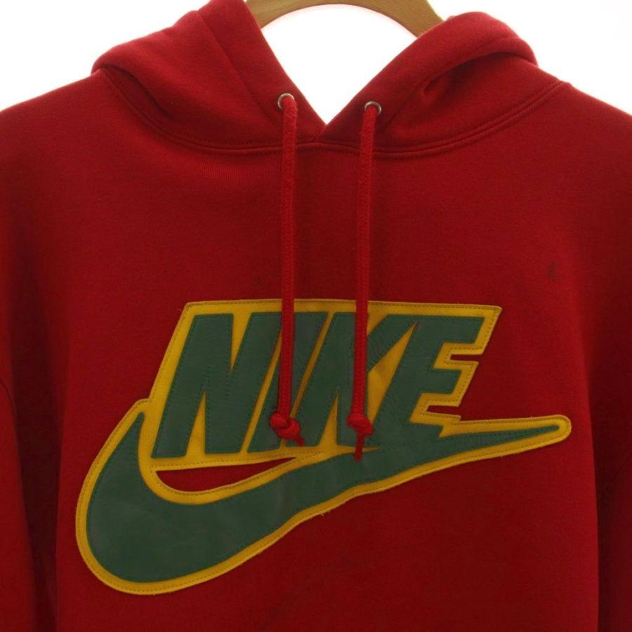 NIKE（ナイキ） ×シュプリーム Supreme スウェット パーカー S 赤 長袖