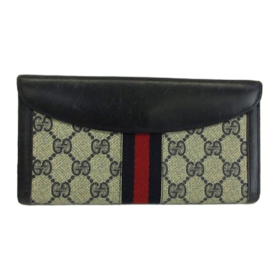 GUCCI（グッチ） オールドグッチ 長財布 二つ折り GGスプリーム PVC