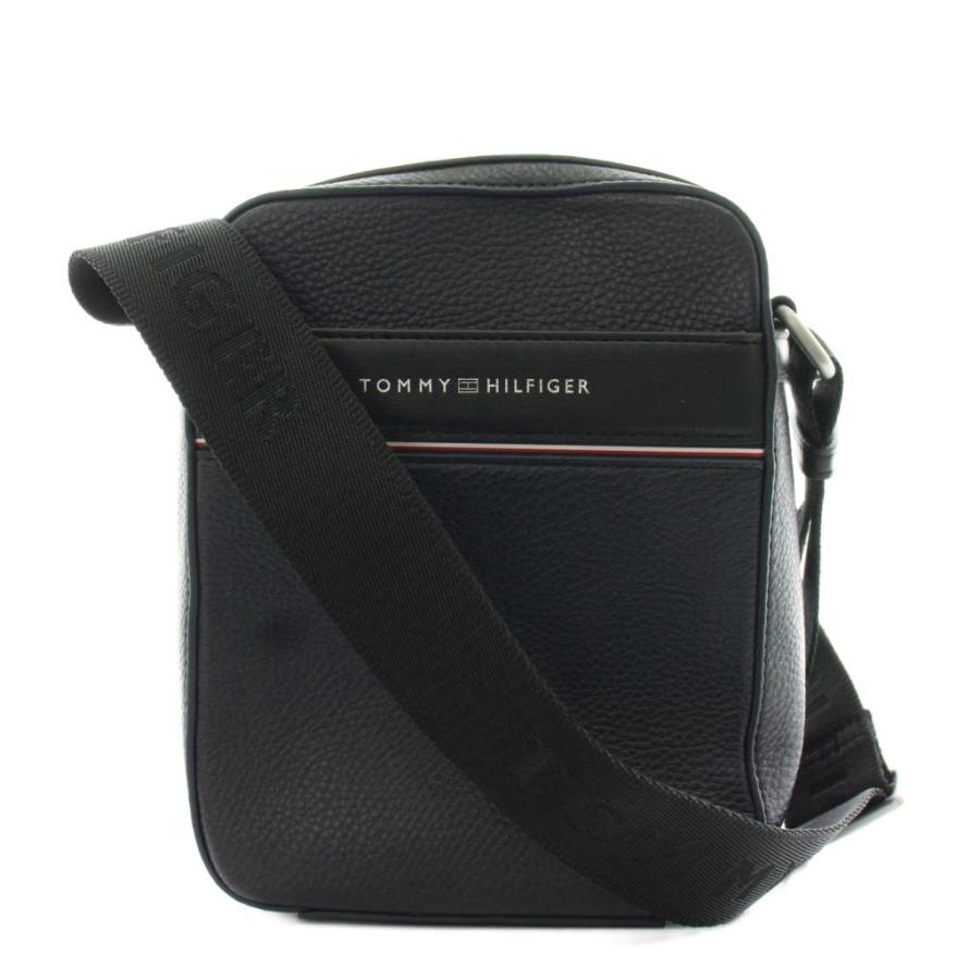 【極美品】トミーヒルフィガー コープミニリポーターバッグ ショルダーバッグ 合皮 TOMMY HILFIGER（トミー・ヒルフィガー） コープミニリポーターバッグ