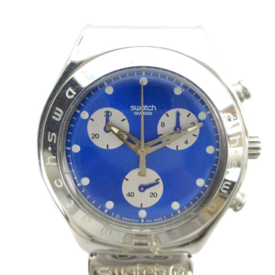 スウォッチ SWATCH ジャンク品 IRONY 腕時計 ウォッチ クォーツ クロノ 