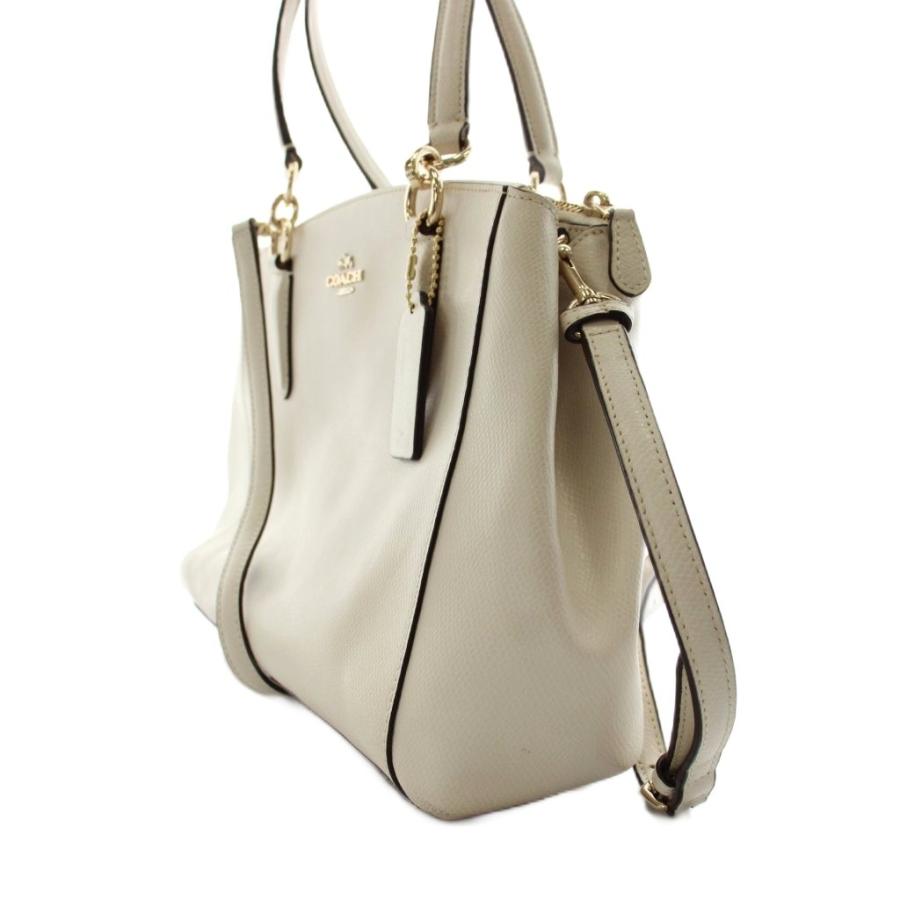 COACH（コーチ） ハンドバッグ ショルダーバッグ 2way レザー 白