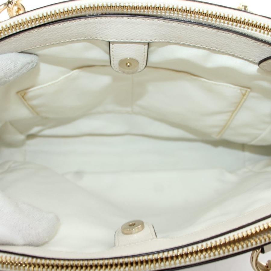 COACH（コーチ） ハンドバッグ ショルダーバッグ 2way レザー 白