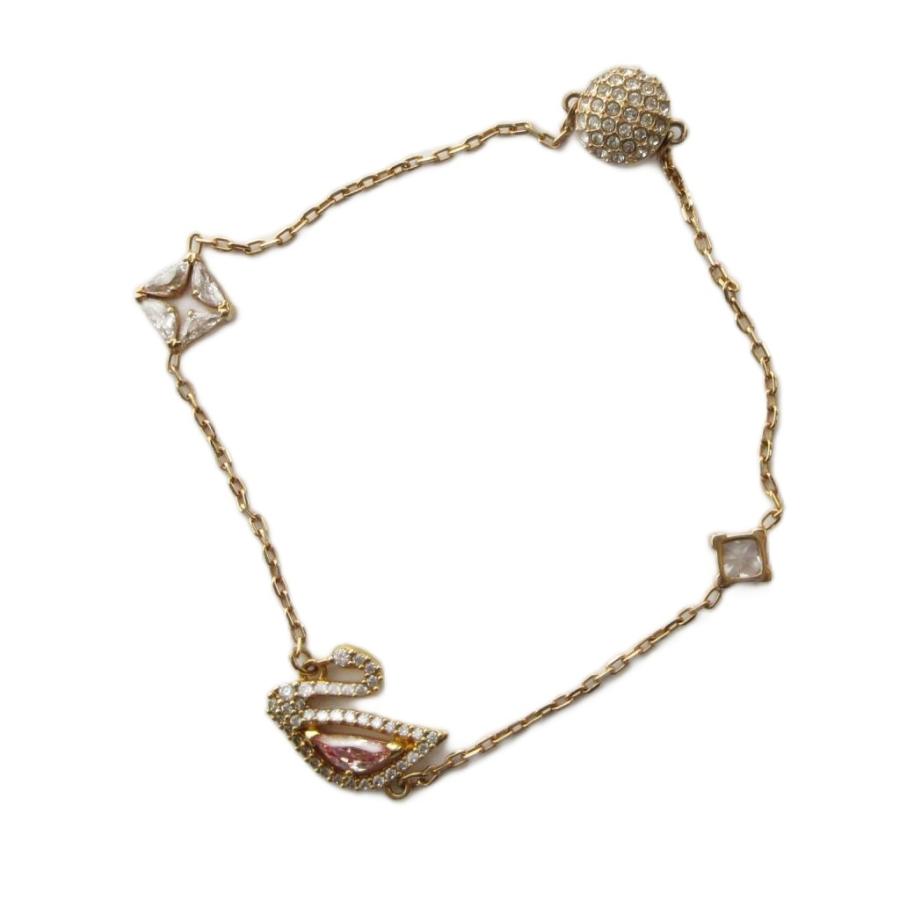 スワロフスキー SWAROVSKI ブレスレット アクセサリー ロゴ クリスタル