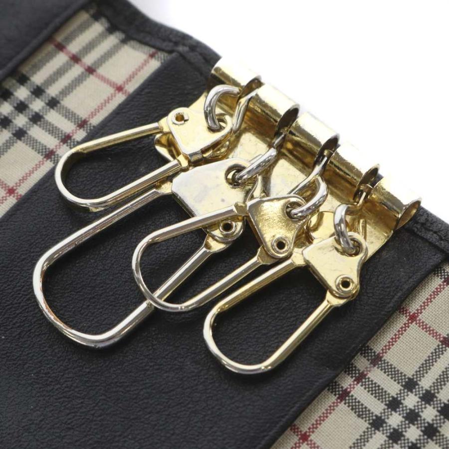 BURBERRY（バーバリー） キーケース レザー 4連 ノバチェック 三つ折り