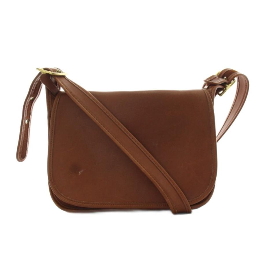 COACH（コーチ） オールド ショルダーバッグ レザー 茶 ブラウン 9951