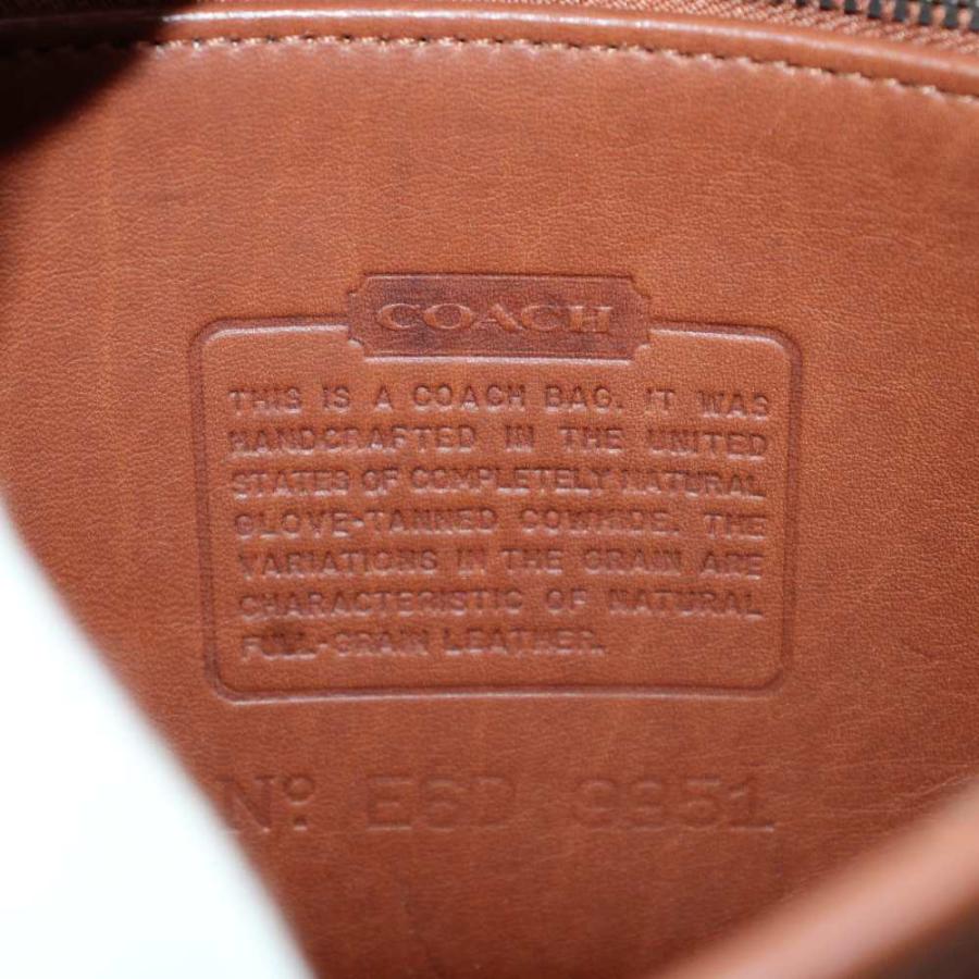 COACH（コーチ） オールド ショルダーバッグ レザー 茶 ブラウン 9951