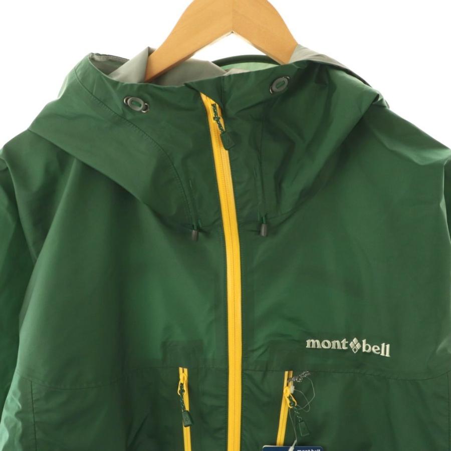 未使用品 モンベル Montbell スーパードライテックレインジャケット