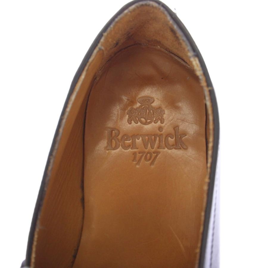 バーウィック Berwick ダブルモンクローファー ビジネスシューズ