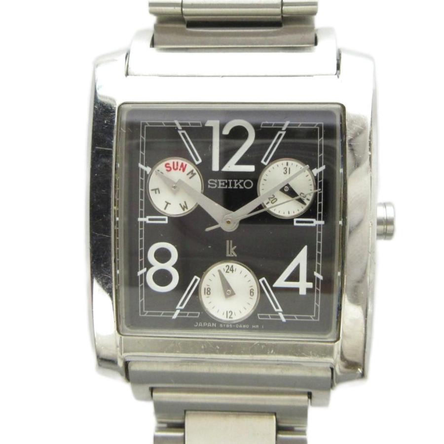 セイコー SEIKO ジャンク品 Lukia 5Y85-0AK0 腕時計 ウォッチ クォーツ 