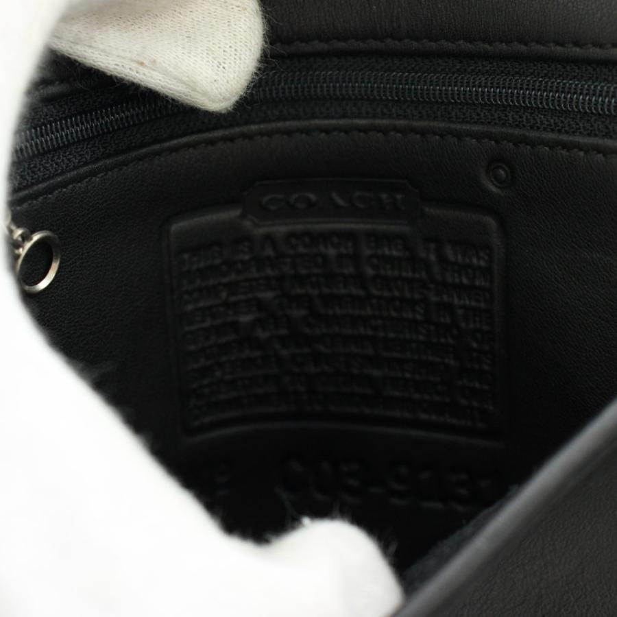 COACH（コーチ） オールド ショルダーバッグ レザー 黒 ブラック 9131