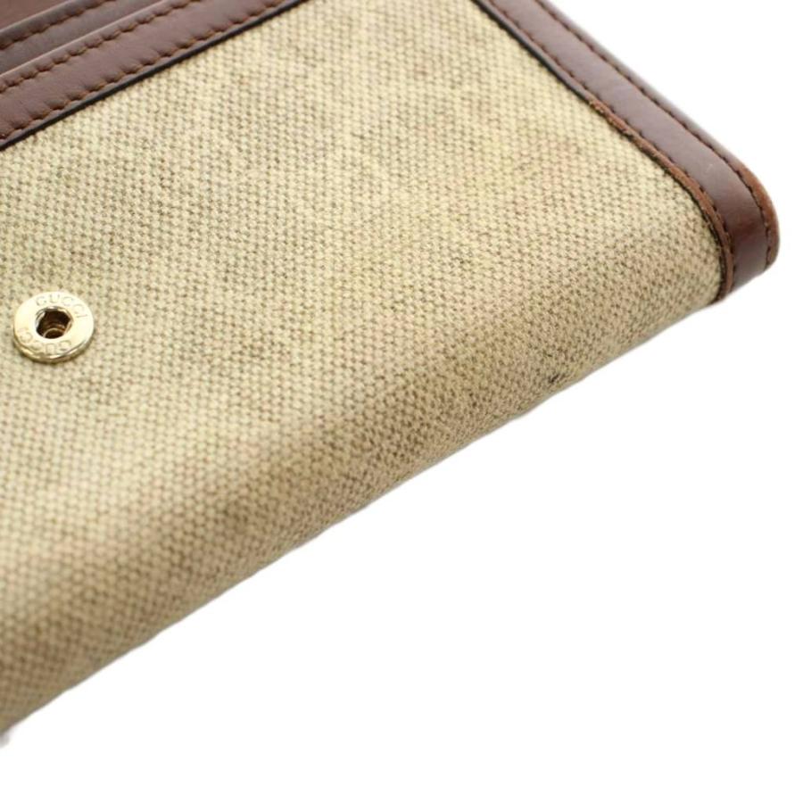 GUCCI（グッチ） インターロッキング GGキャンバス 長財布 二つ折り 