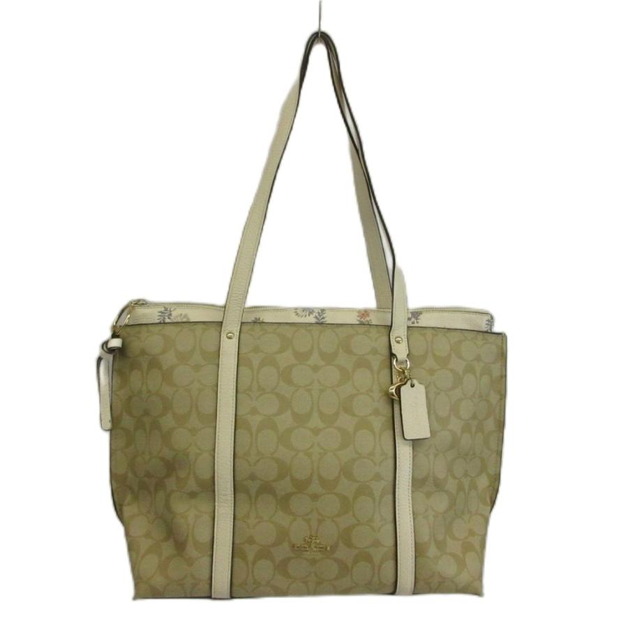 COACH（コーチ） COACH MAY TOTE トートバッグ PVC レザー 
