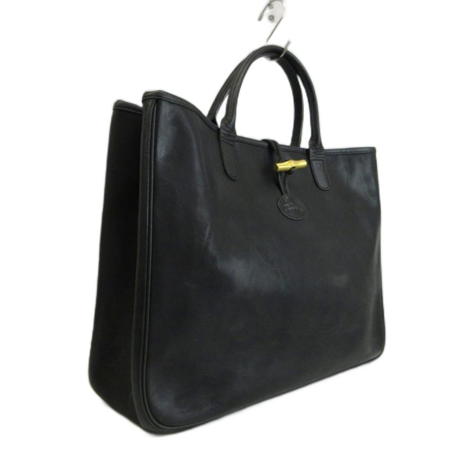 LONGCHAMP（ロンシャン） ロゾ ハンドバッグ トートバッグ 牛革 レザー 