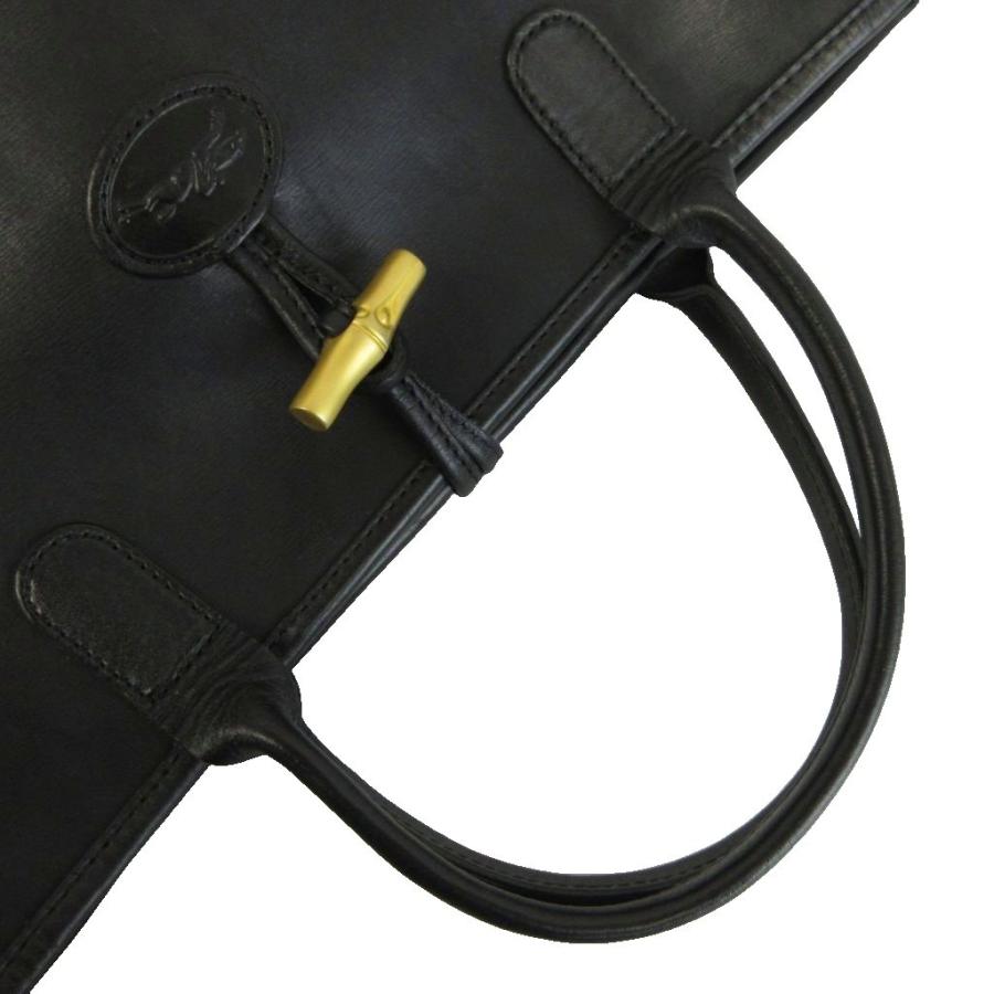 LONGCHAMP（ロンシャン） ロゾ ハンドバッグ トートバッグ 牛革 レザー