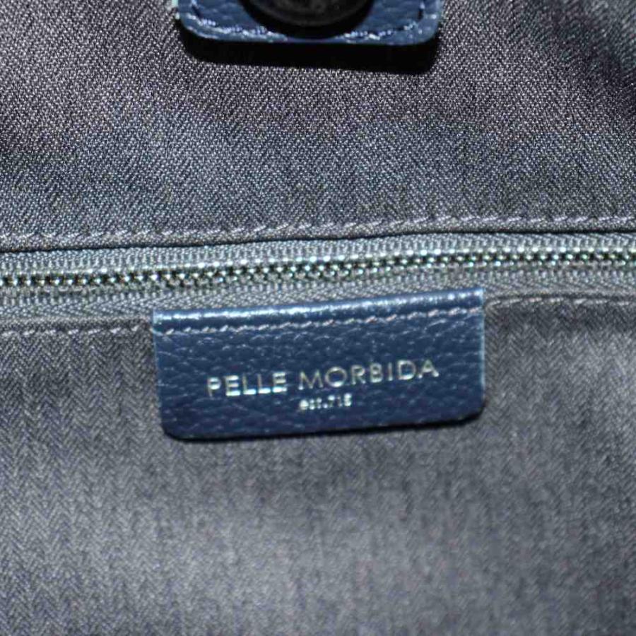 ペッレモルビダ　ショルダーバッグ ネイビー ペッレ モルビダ PELLE MORBIDA ペッレモルビダ メイデンボヤージュ
