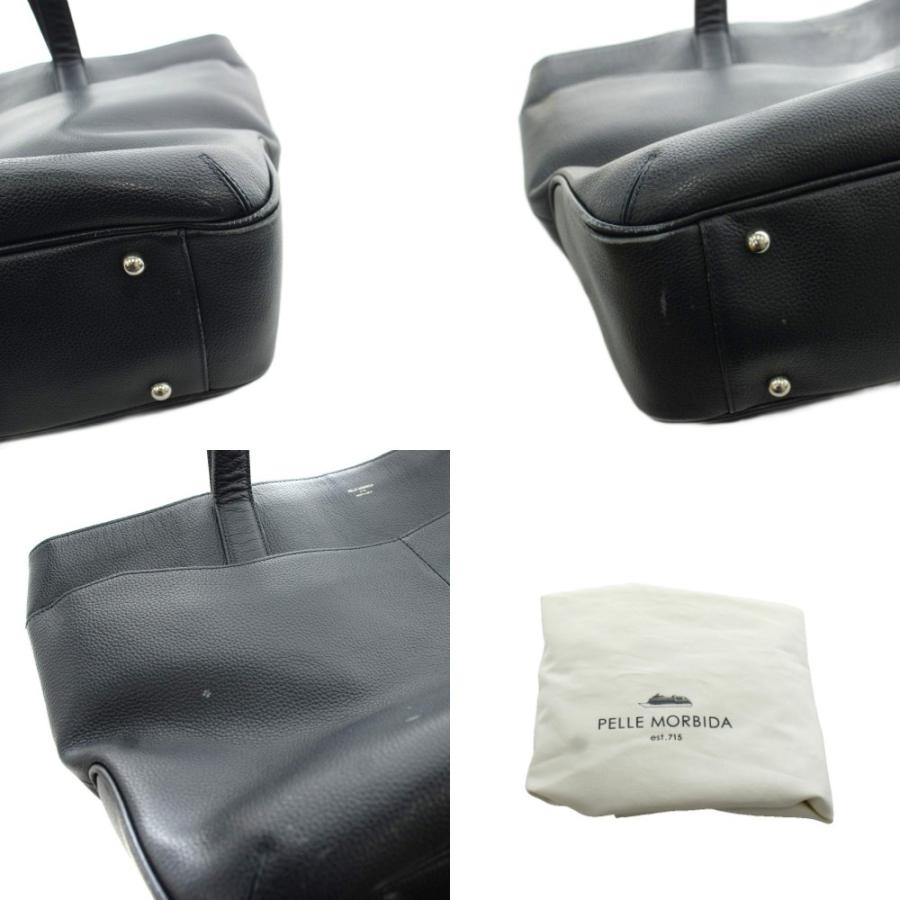 ペッレモルビダ PELLE MORBIDA トートバッグ ショルダーバッグ ロゴ