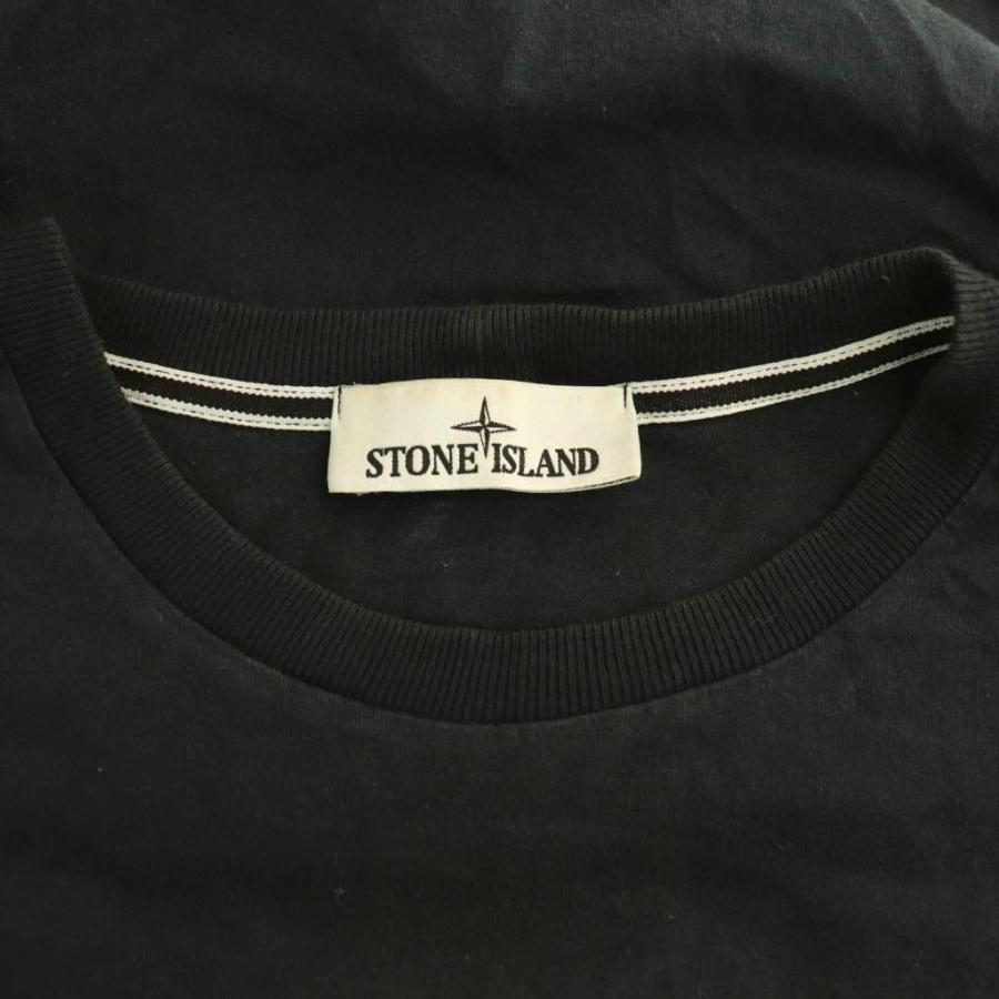 ストーンアイランド STONE ISLAND Tシャツ カットソー 半袖 刺繍 L
