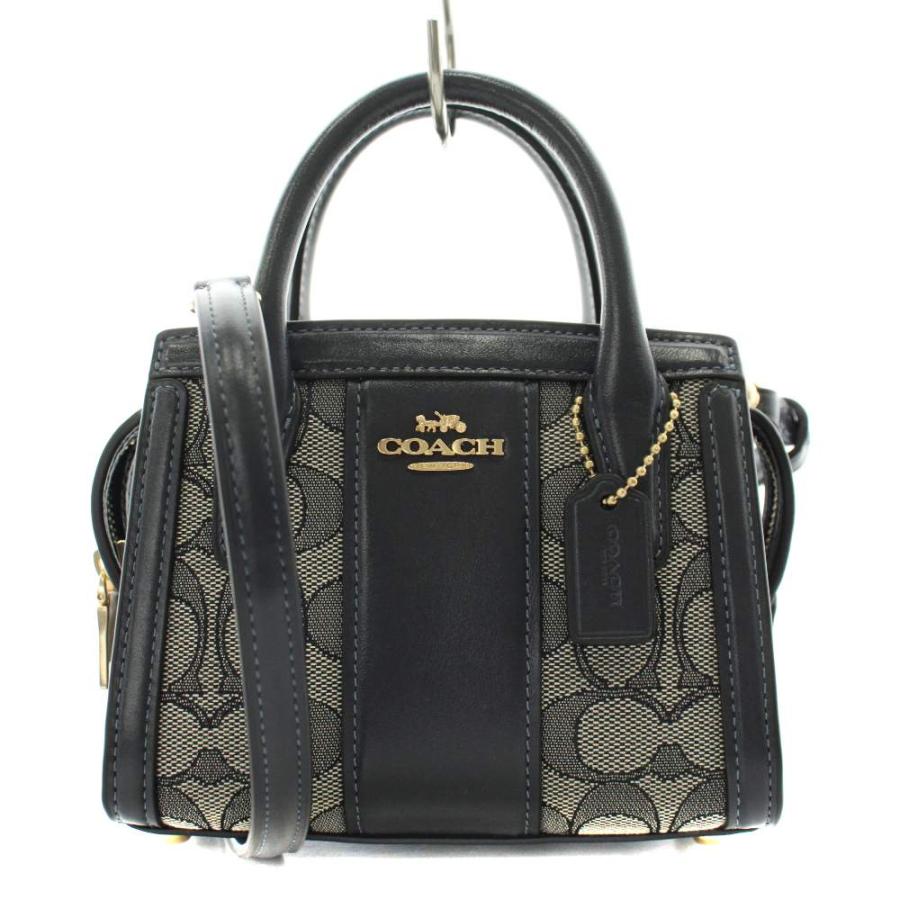 COACH（コーチ） アンドレア ミニ キャリーオール シグネチャー 