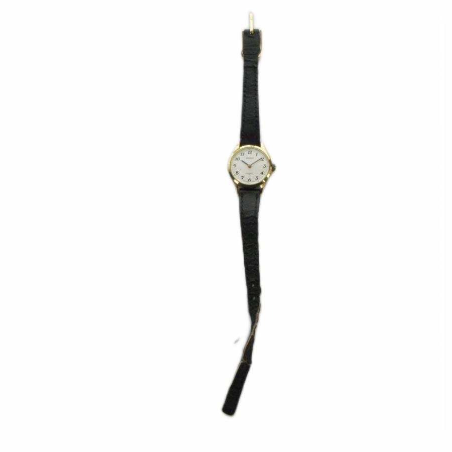 セイコー SEIKO ジャンク品 2220-0020 腕時計 ウォッチ 手巻き レザー