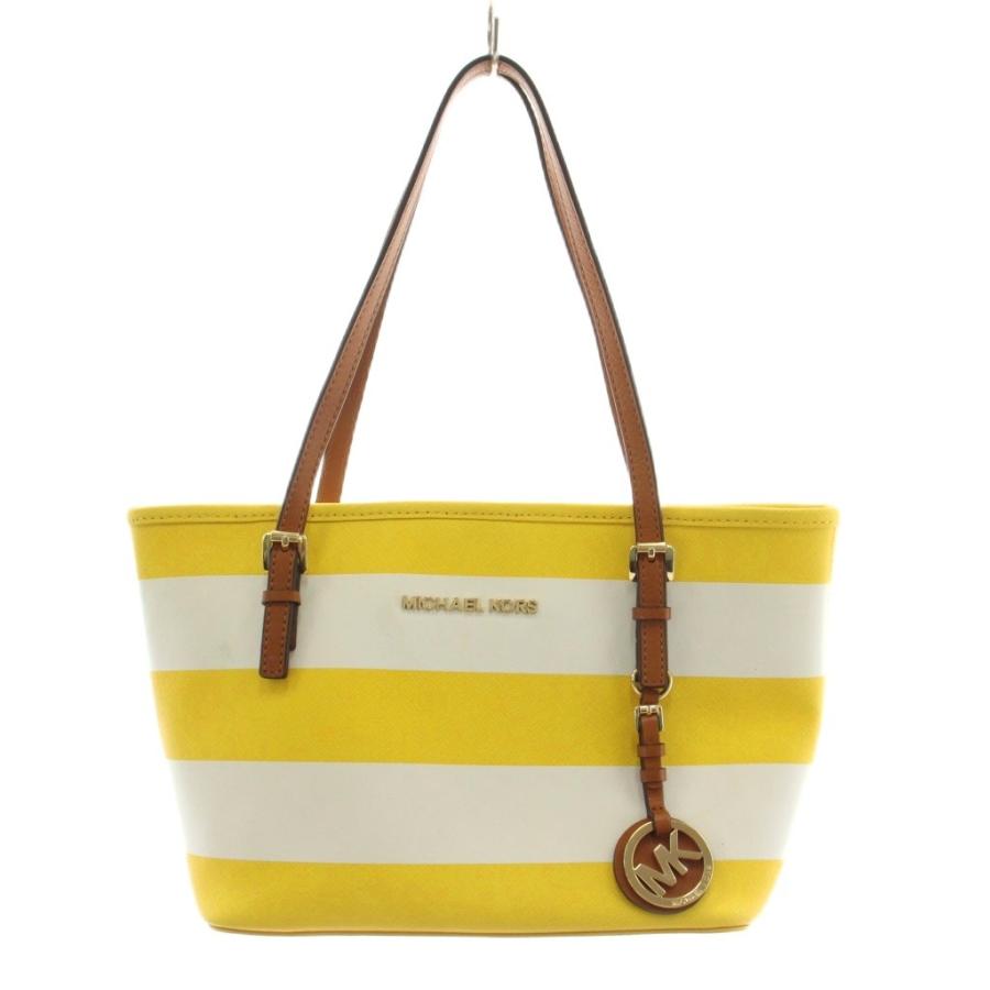 マイケルコース MICHAEL KORS ハンドバッグ ショルダーバッグ ボーダー 