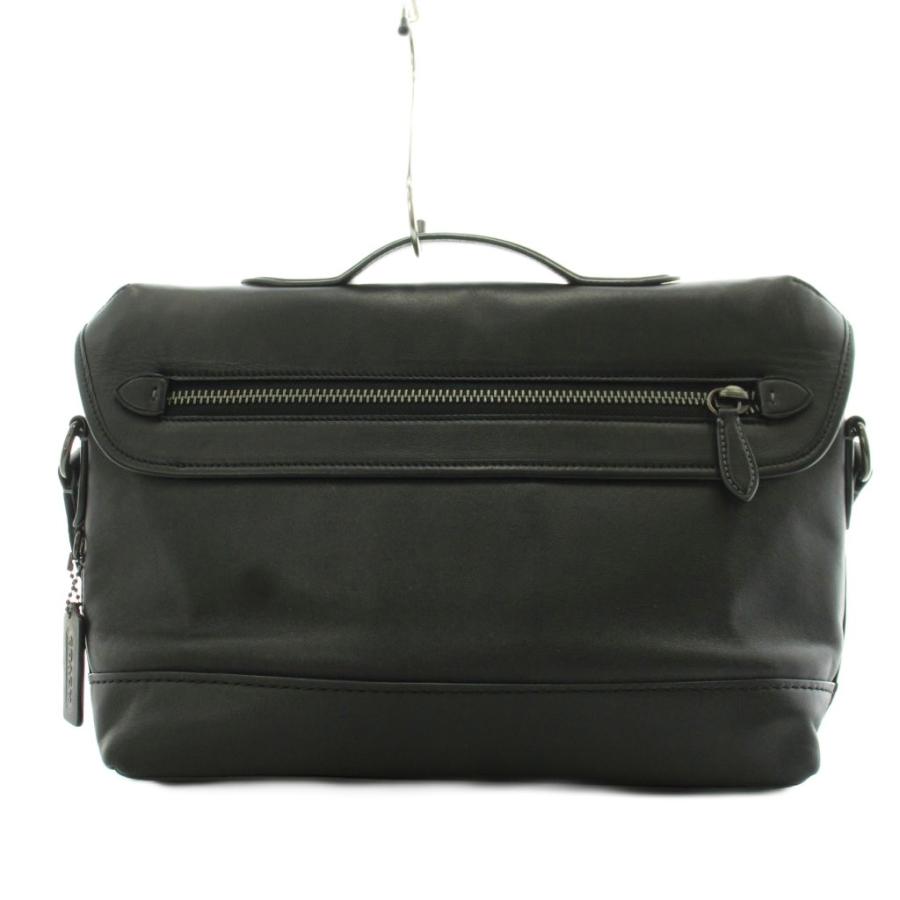COACH（コーチ） ショルダーバッグ ロゴ レザー 黒 ブラック C2292