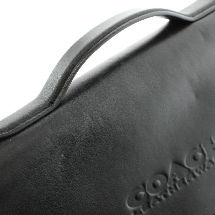 COACH（コーチ） ショルダーバッグ ロゴ レザー 黒 ブラック C2292