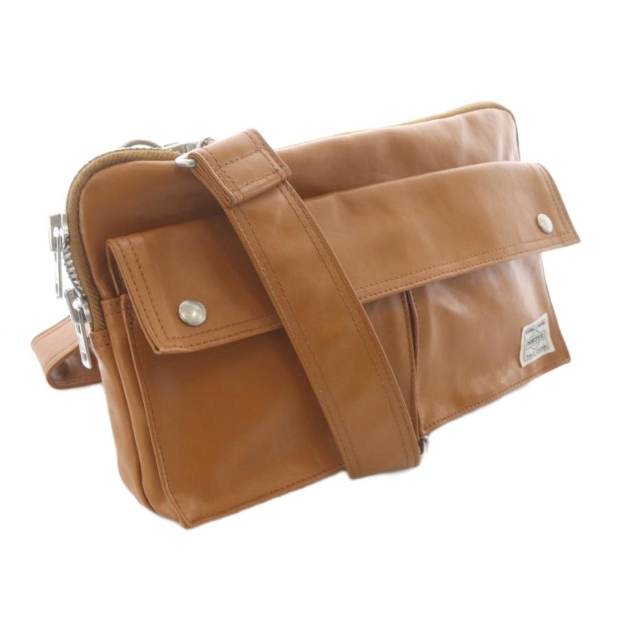 PORTER ポーター 吉田カバン ボディバッグ ショルダーバッグ レザー