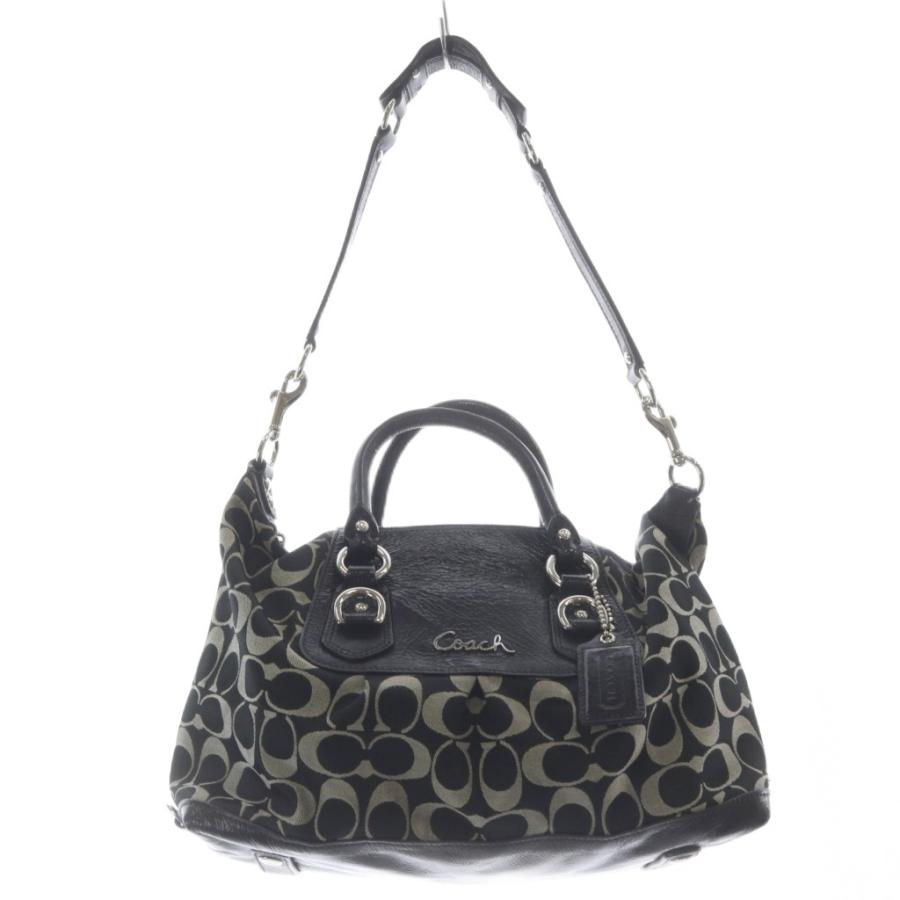 COACH（コーチ） トートバッグ 2WAYバッグ キャンバス レザー