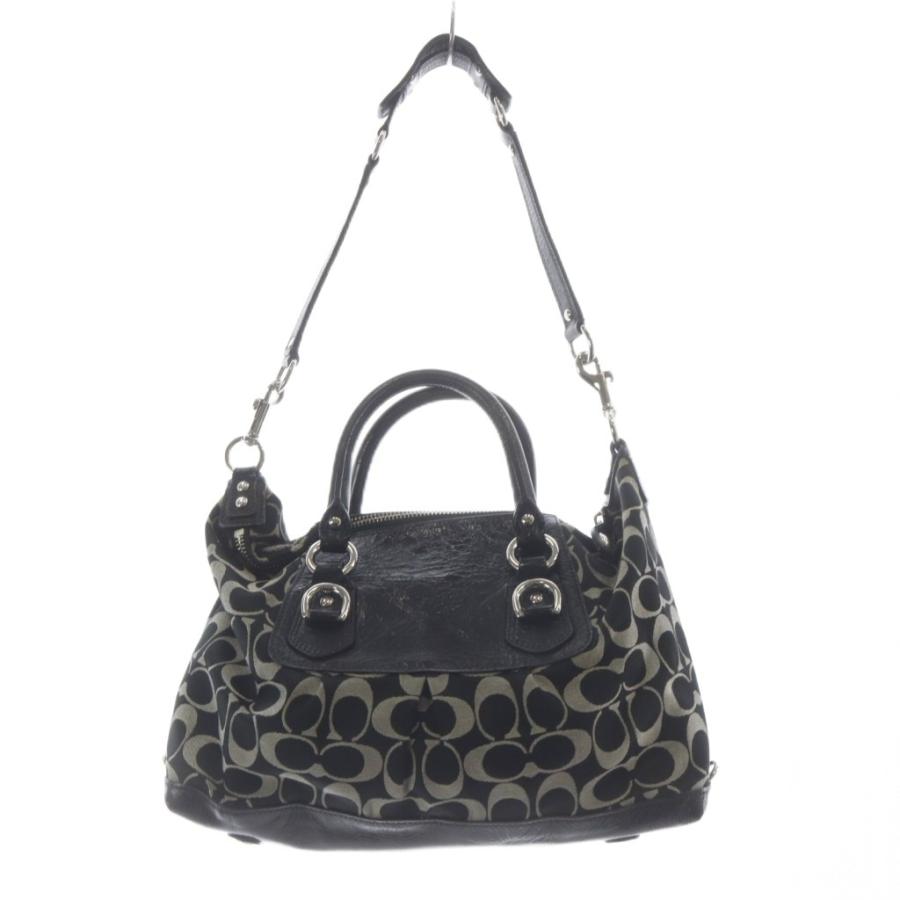 COACH（コーチ） トートバッグ 2WAYバッグ キャンバス レザー
