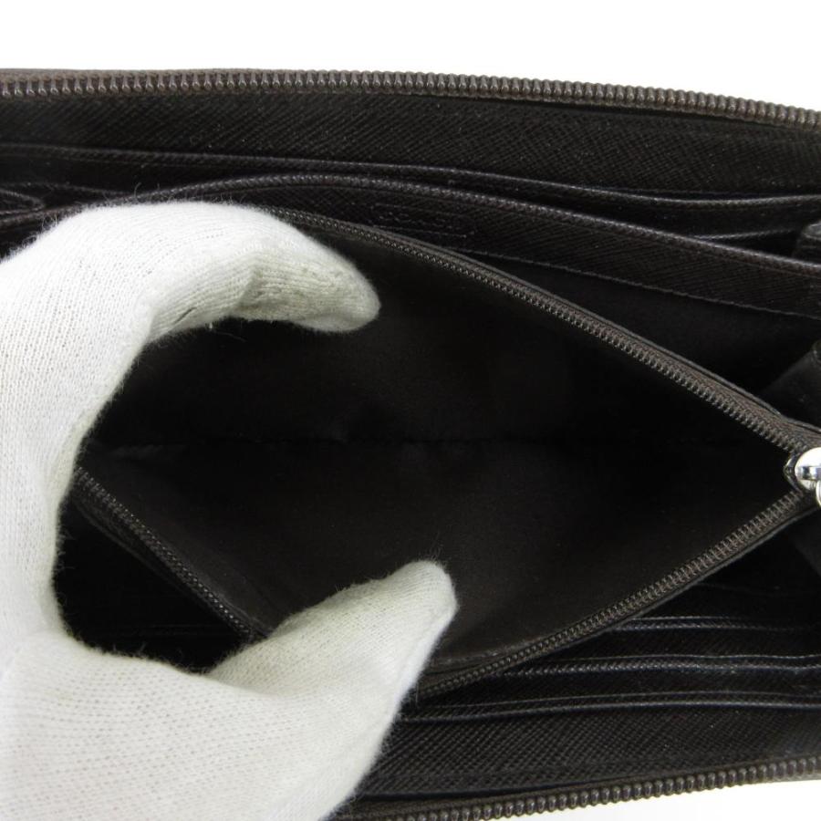 COACH（コーチ） 長財布 PVC レザー ラウンドファスナー シグネチャー
