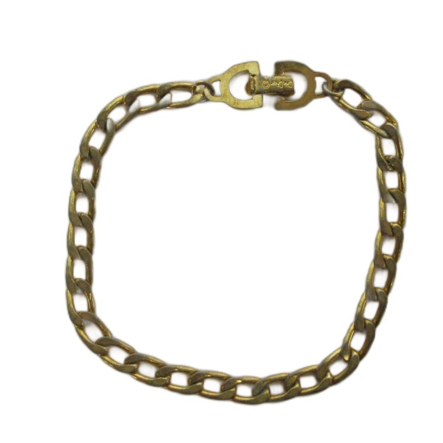 【極美品】ディオール Christian Dior ブレスレット ロゴ ゴールド Christian Dior（クリスチャン・ディオール） ブレスレット