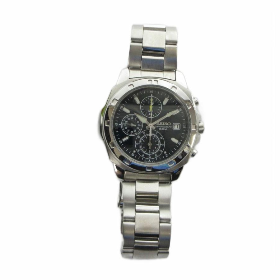 セイコー SEIKO 7T92-0CA0 腕時計 ウォッチ クォーツ クロノグラフ