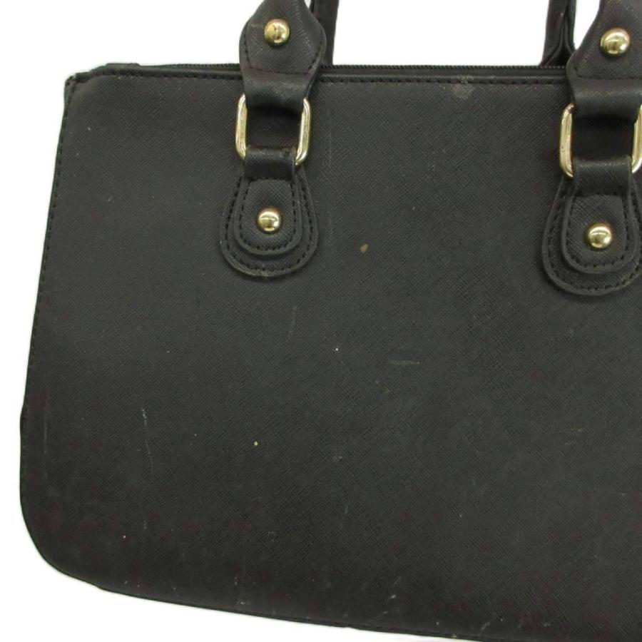 ディーケリー D.KELLY ハンドバッグ ショルダー 2WAY レザー ロゴ