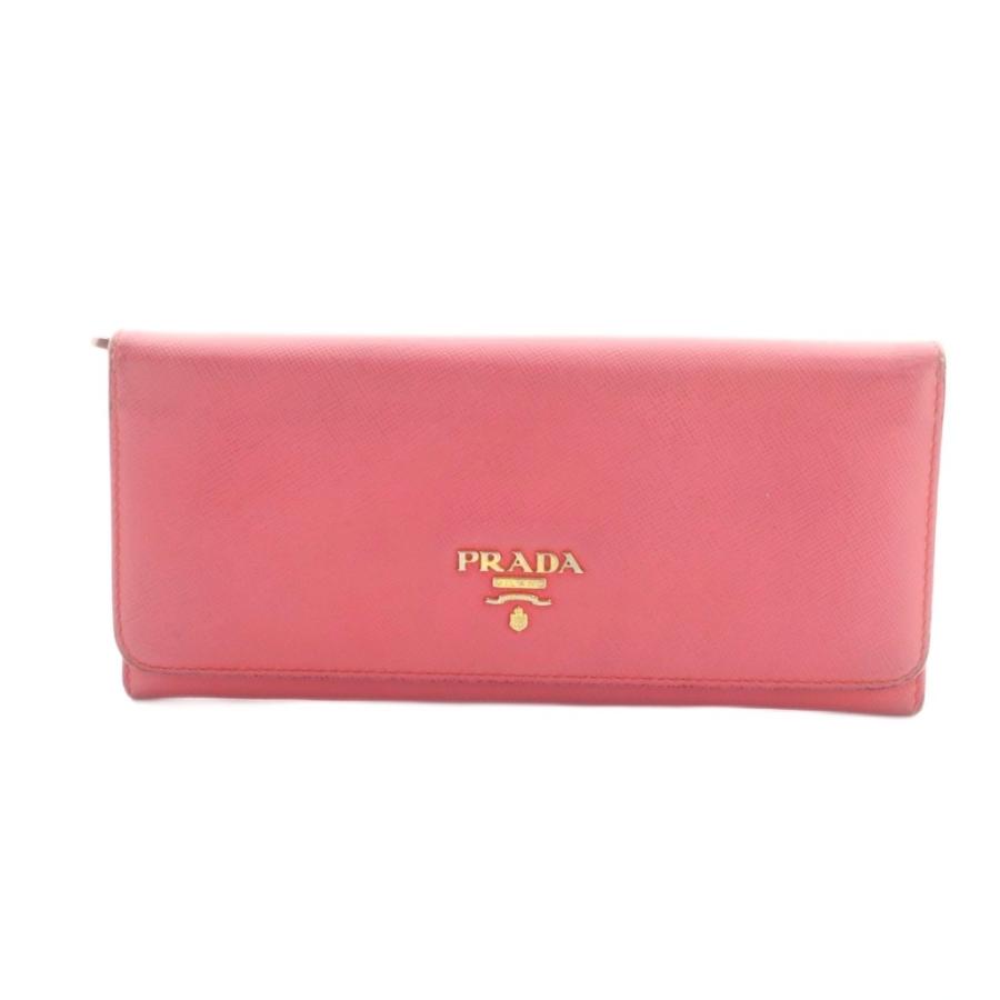 PRADA（プラダ） サフィアーノ レザー 長財布 二つ折り 小銭入れ