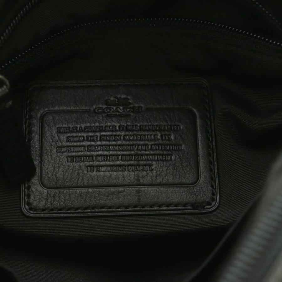 COACH（コーチ） ショルダーバッグ レザー 黒 F70813 /MI □GY11