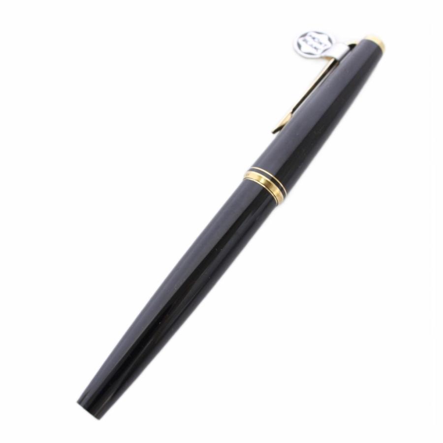 モンブラン MONT BLANC 万年筆 ペン先585 14K 黒 ブラック /TK □GY11