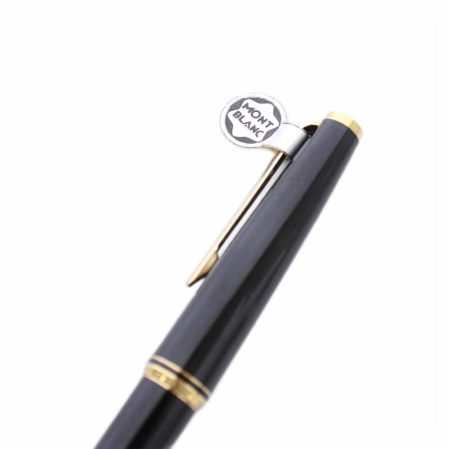 モンブラン MONT BLANC 万年筆 ペン先585 14K 黒 ブラック /TK □GY11