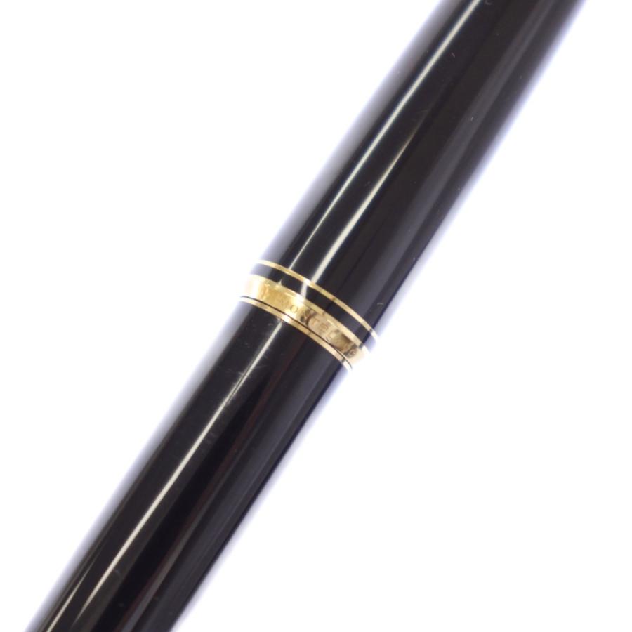 モンブラン MONT BLANC 万年筆 ペン先585 14K 黒 ブラック /TK □GY11