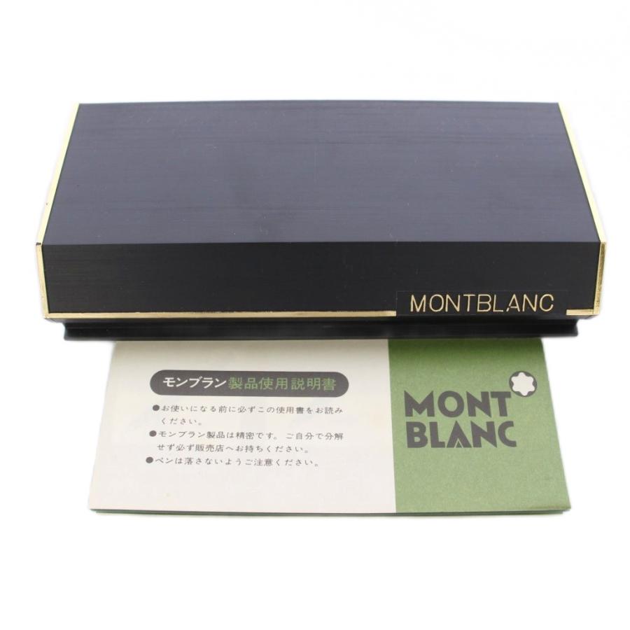 モンブラン MONT BLANC 万年筆 ペン先585 14K 黒 ブラック /TK □GY11