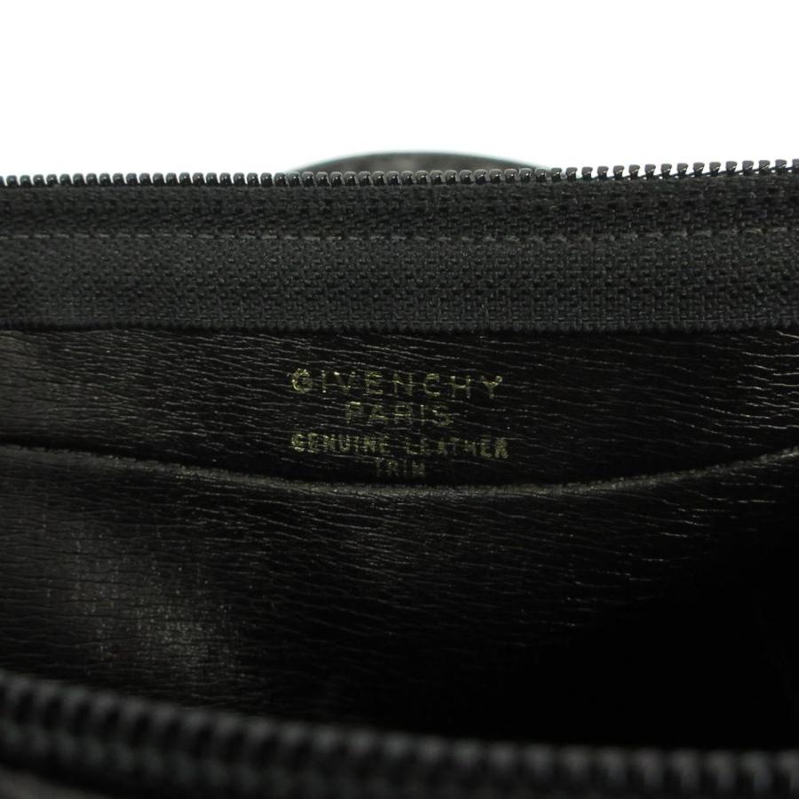ジバンシィ GIVENCHY ミニボストンバッグ ハンドバッグ PVC レザー