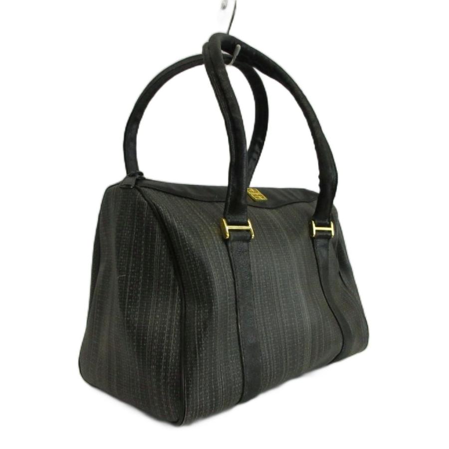 ジバンシィ GIVENCHY ミニボストンバッグ ハンドバッグ PVC レザー