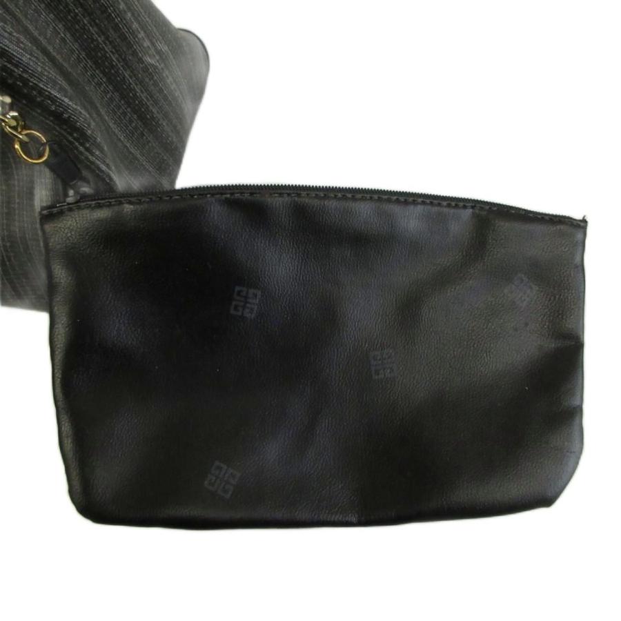 ジバンシィ GIVENCHY ミニボストンバッグ ハンドバッグ PVC レザー
