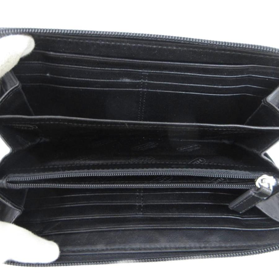 COACH（コーチ） 長財布 PVC レザー ラウンドファスナー シグネチャー