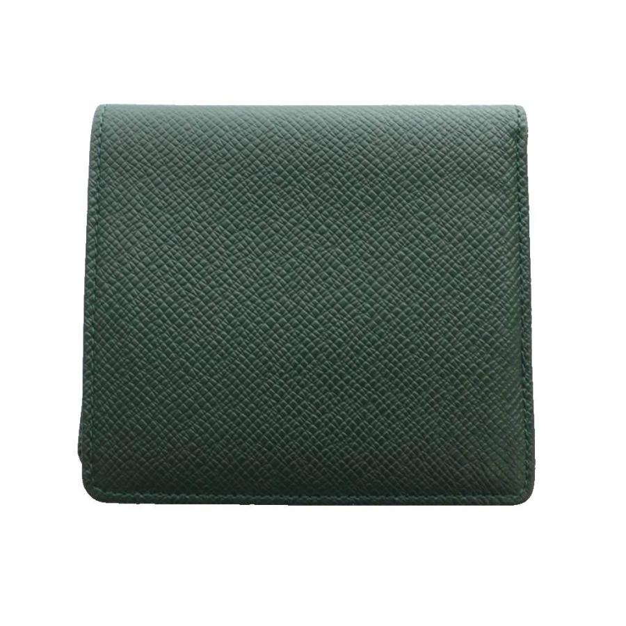 【美品】ルイヴィトン 2つ折り財布 タイガ 本革 レザー グリーン 緑 男性用 LOUIS VUITTON（ルイ・ヴィトン） タイガ Taiga 二つ折り財布 ダーク