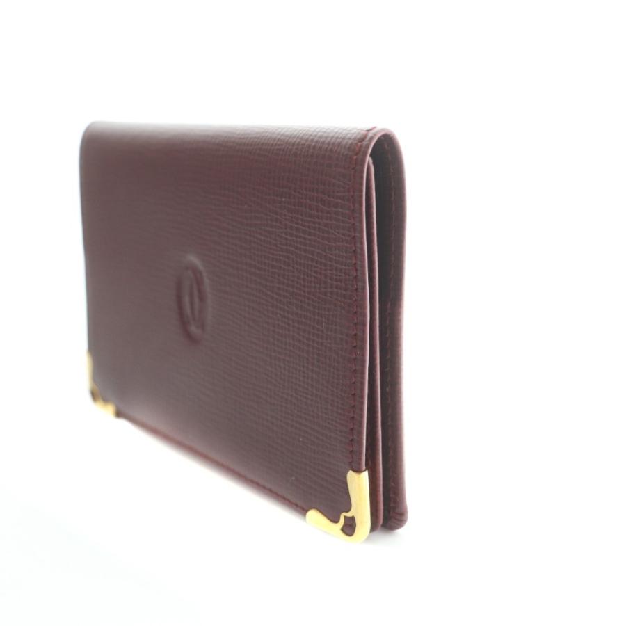 Cartier（カルティエ） カードケース 名刺入れ ボルドー /SS □OS □OH