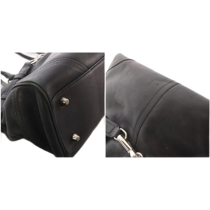 COACH（コーチ） ハンドバッグ レザー ブラック F08A71 /YO2 □GY18