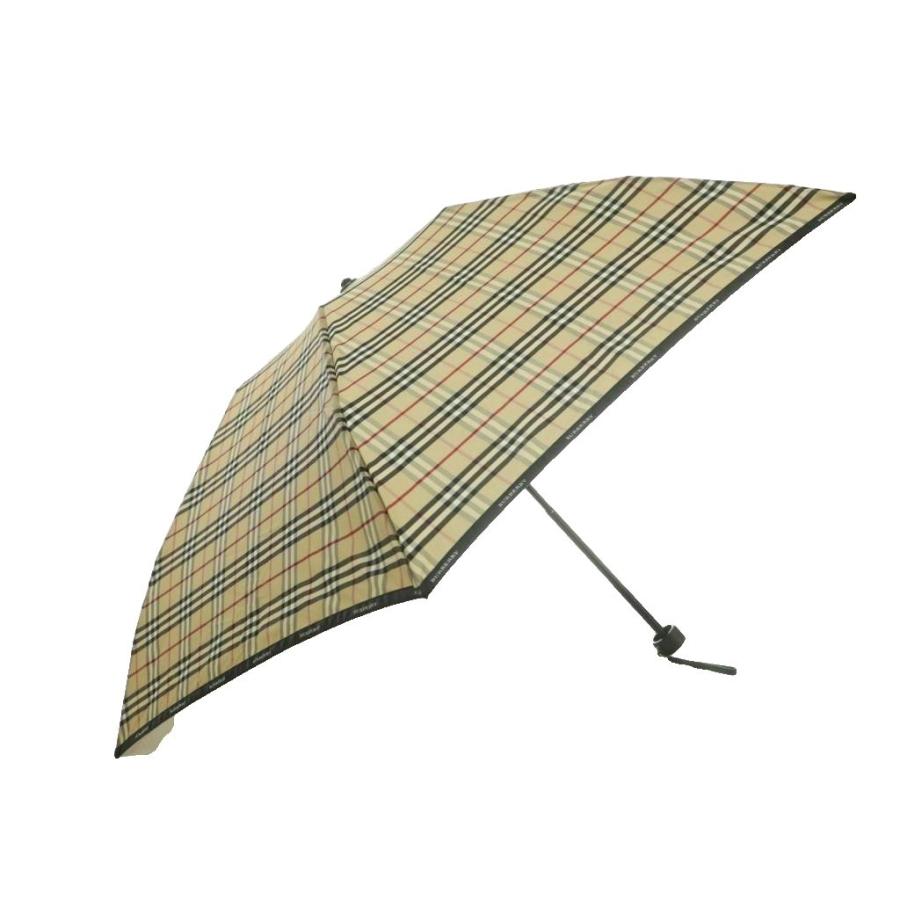 バーバリー ロンドン BURBERRY LONDON 折りたたみ傘 雨用 ノバチェック